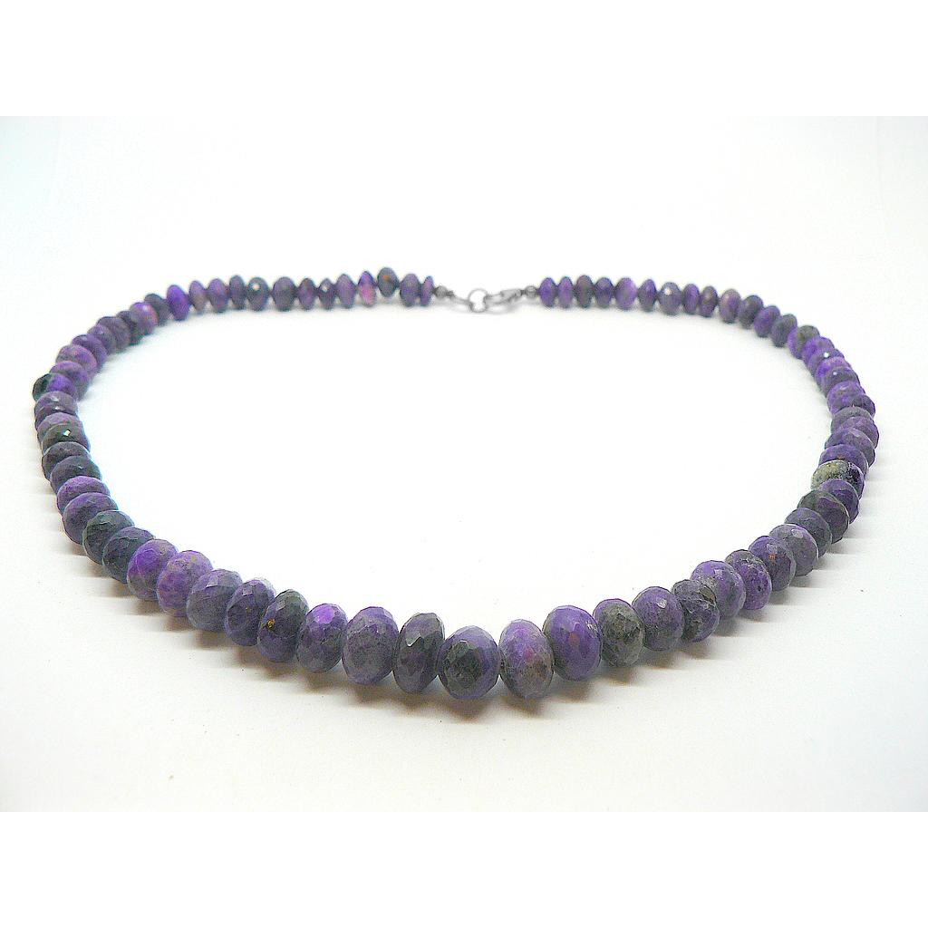 Steinkette 1047 Sugilith  (VK 430,-€) - Angebot abzüglich 35% Aktion
