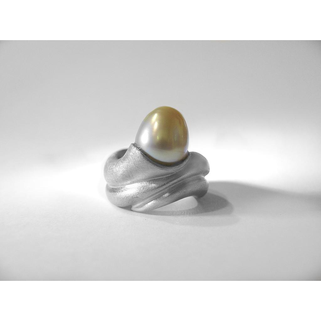 Ring 515 Südsee Perle (VK 990,-€) - unser Angebot abzüglich 35% Aktion