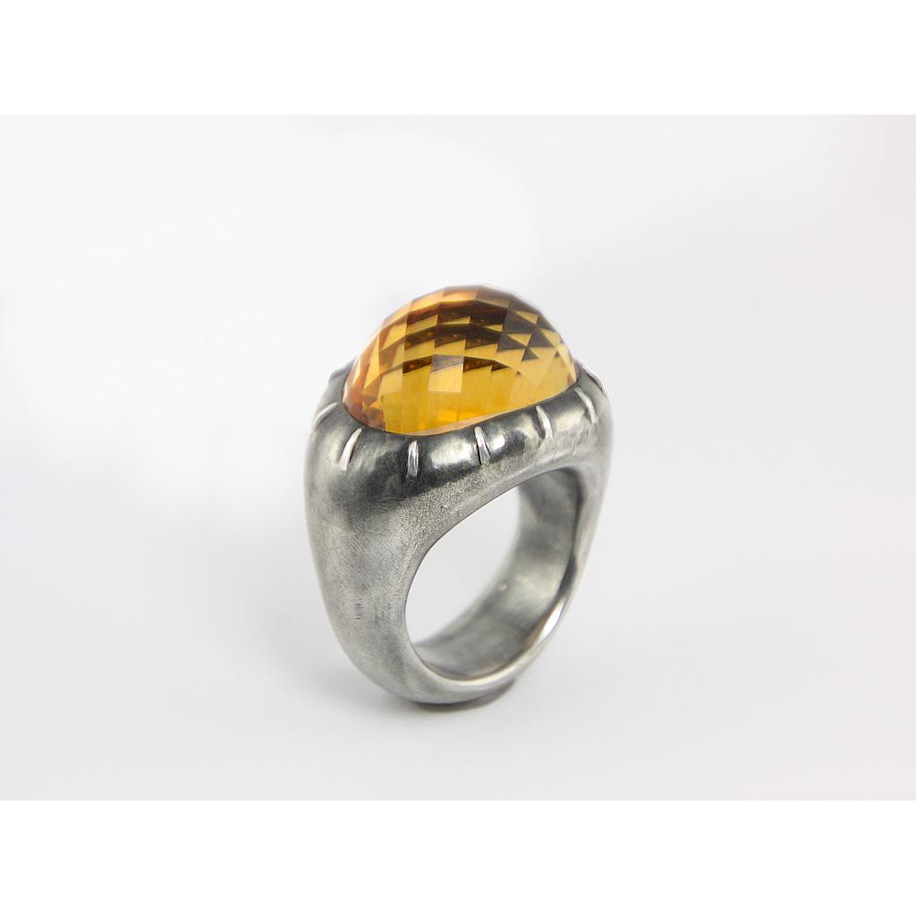 Ring 518 Citrin (VK 1.070,-€) - unser Angebot abzüglich 35% Aktion