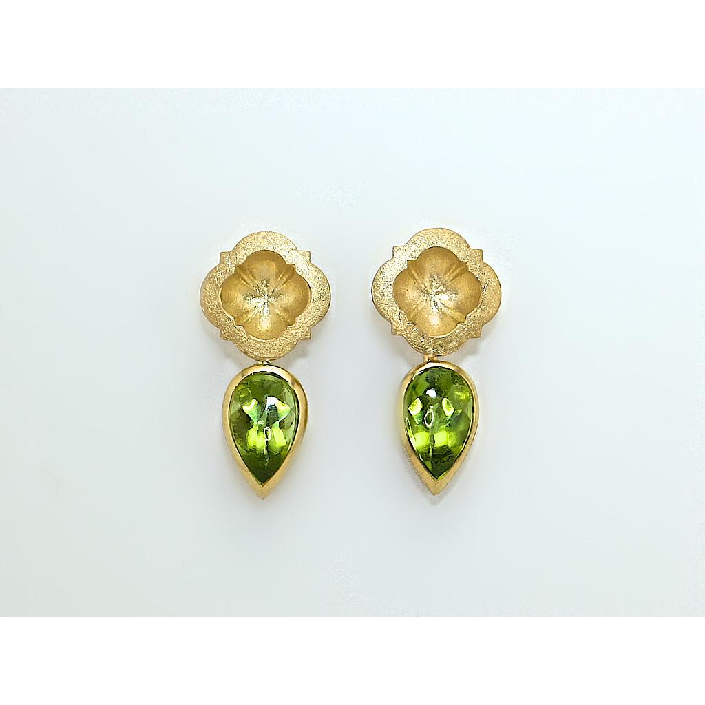 Ohrringe 677 Peridot (VK 2.280,-€) - bei Anlieferung von 3,5gr. Feingold