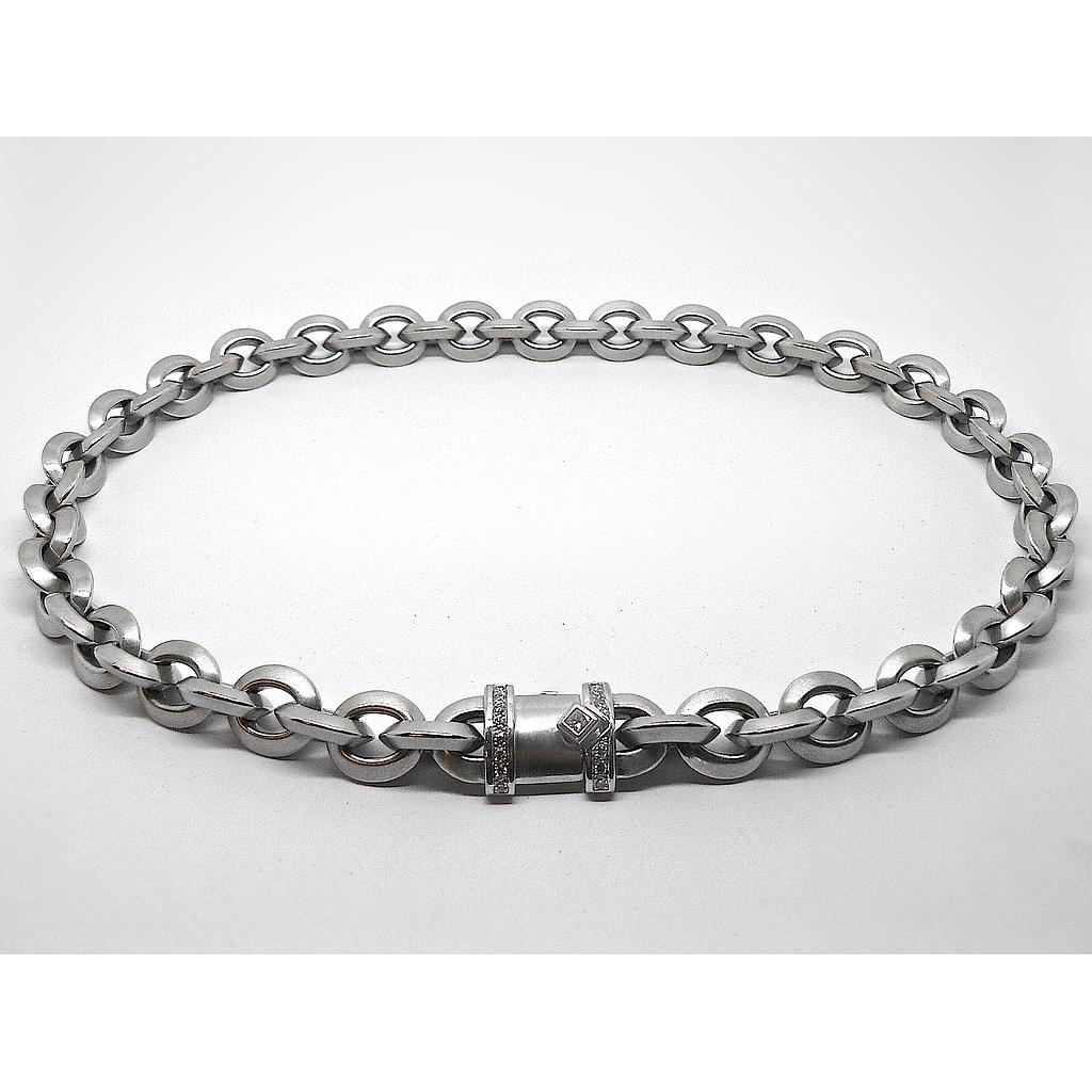 Kette 854 "Handarbeit"(VK 49.870,-€)-bei Anlieferung von 89,7gr. Feingold