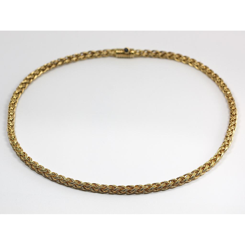 Kette 863 "Zopf" (VK 22.420,€) - bei Anlieferung von 51,2 gr. Feingold