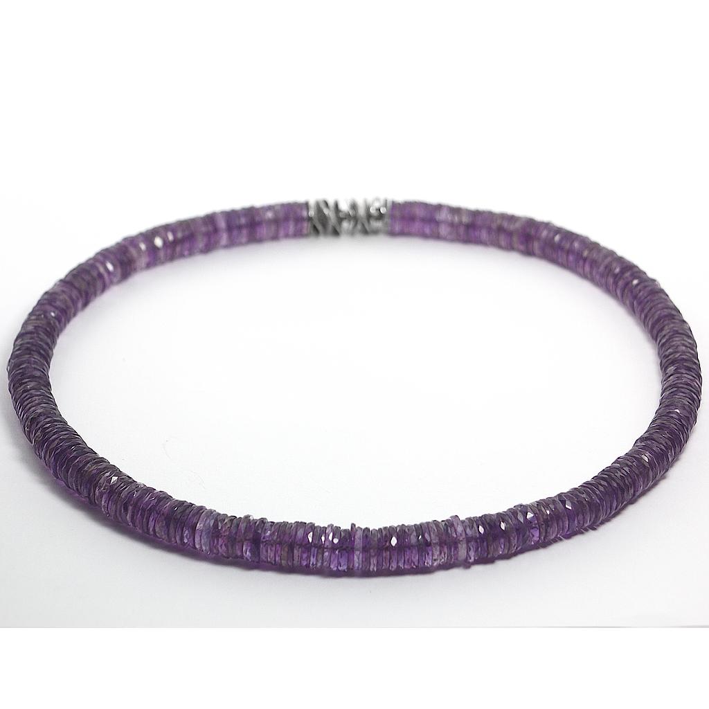 Steinkette 1054 Amethyst  (VK 740,-€) - Angebot abzüglich 35% Aktion