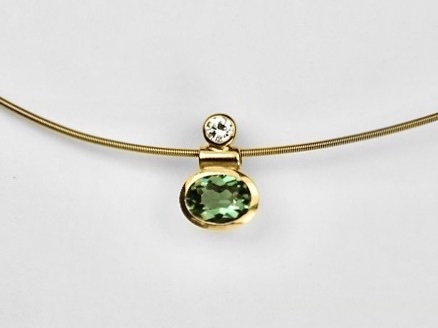 Anhänger 113 Turmalin (VK 1590,-€) - günstiger abzüglich 35% Aktion