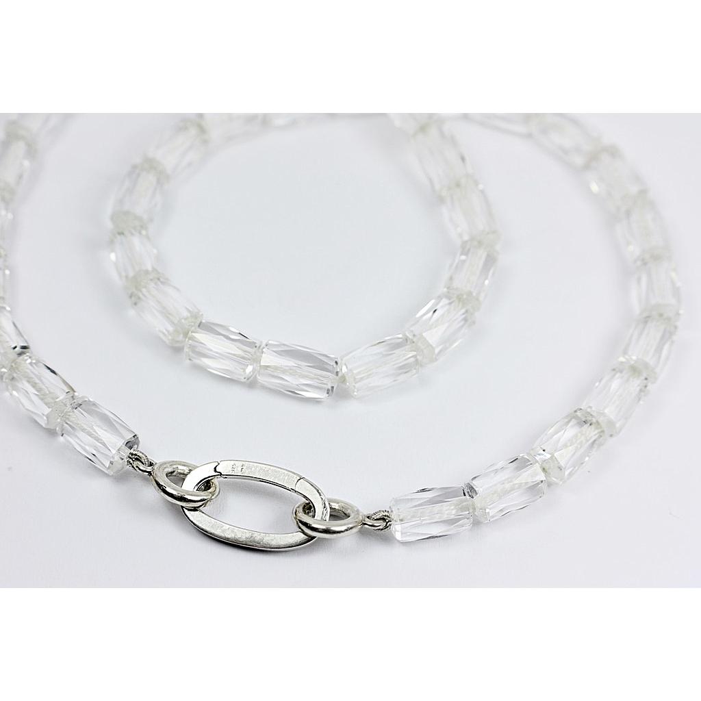 Steinkette 1029 Bergkristall (VK 270,-€) - Angebot abzüglich 35% Aktion
