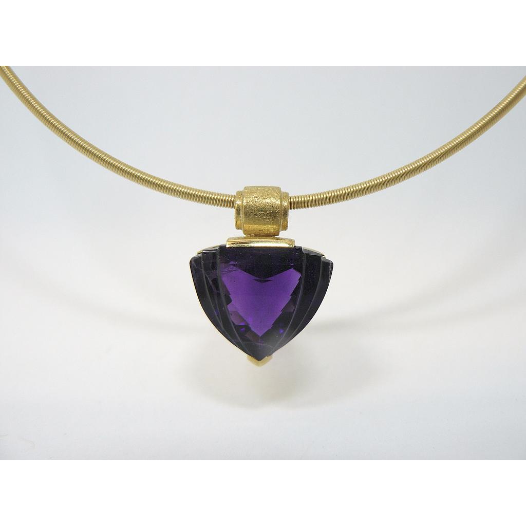 Anhänger 129 Amethyst (VK 1.420,-€) - günstiger abzüglich 35% Aktion